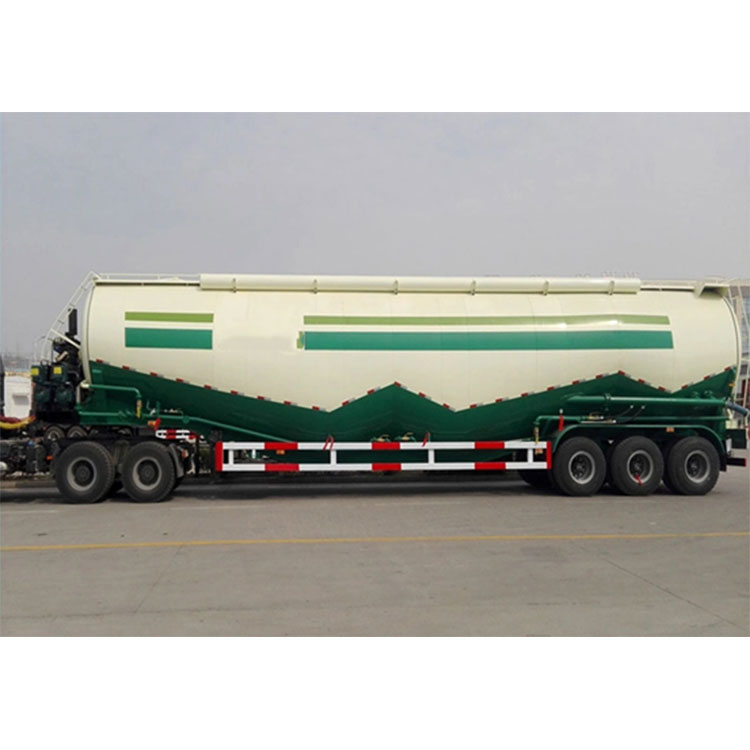 Tres Axles 100 CBM Bulk Cement Semi Trailer