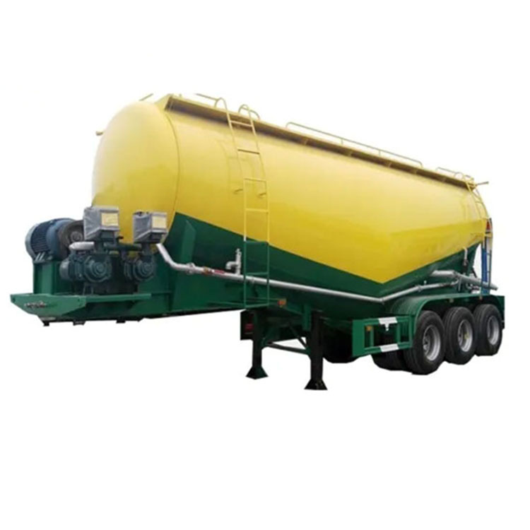 Tres Axles 30 M3 Bulk Cement Semi Trailer